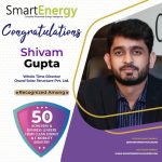 Mr. Shivam Gupta Recognized Among the Top 50 Achievers & Business Leaders in Clean Energy 2025
