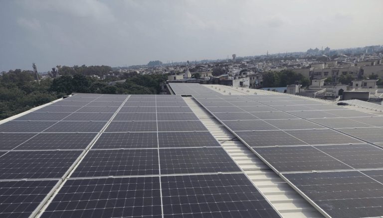 Oswal Solar 40 kW project – Maharaja Agarsen Bhawan