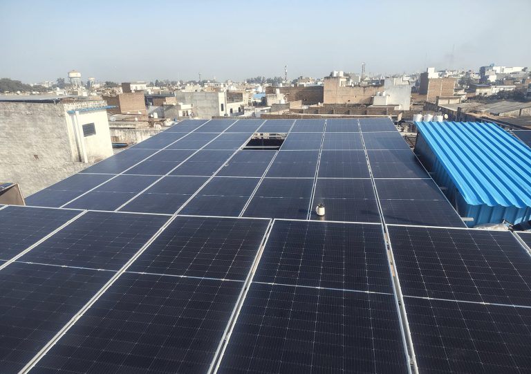 Oswal Solar 50 kW project – SA Fab India