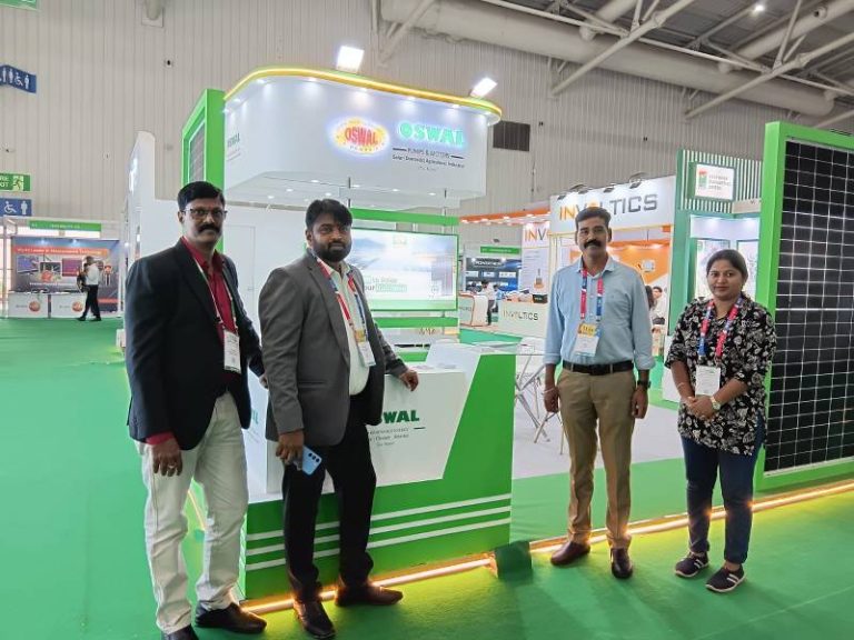 Oswal at Renewable Asia & Energy Expo 2026, Bengaluru, photo 1