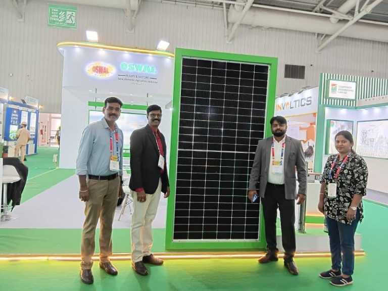 Oswal at Renewable Asia & Energy Expo 2026, Bengaluru, photo 3