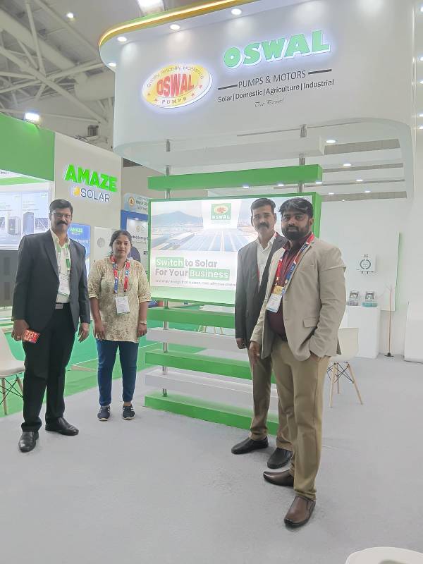 Oswal at Renewable Asia & Energy Expo 2026, Bengaluru, photo 4